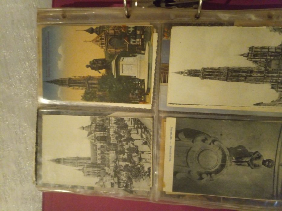 Coleção de postais antigos