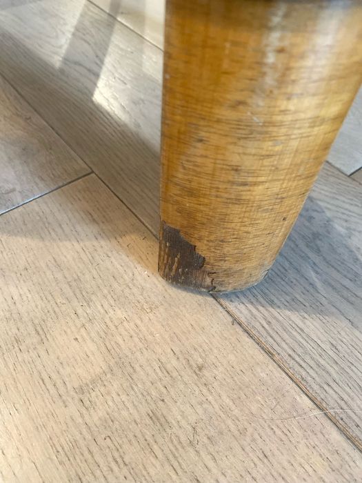 Stół drewniany 110cm, rozkladany, vintage