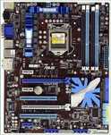 Материнка Asus P7H57D-V EVO + intel Xeon X3470(s1156)(аналог I7 870)