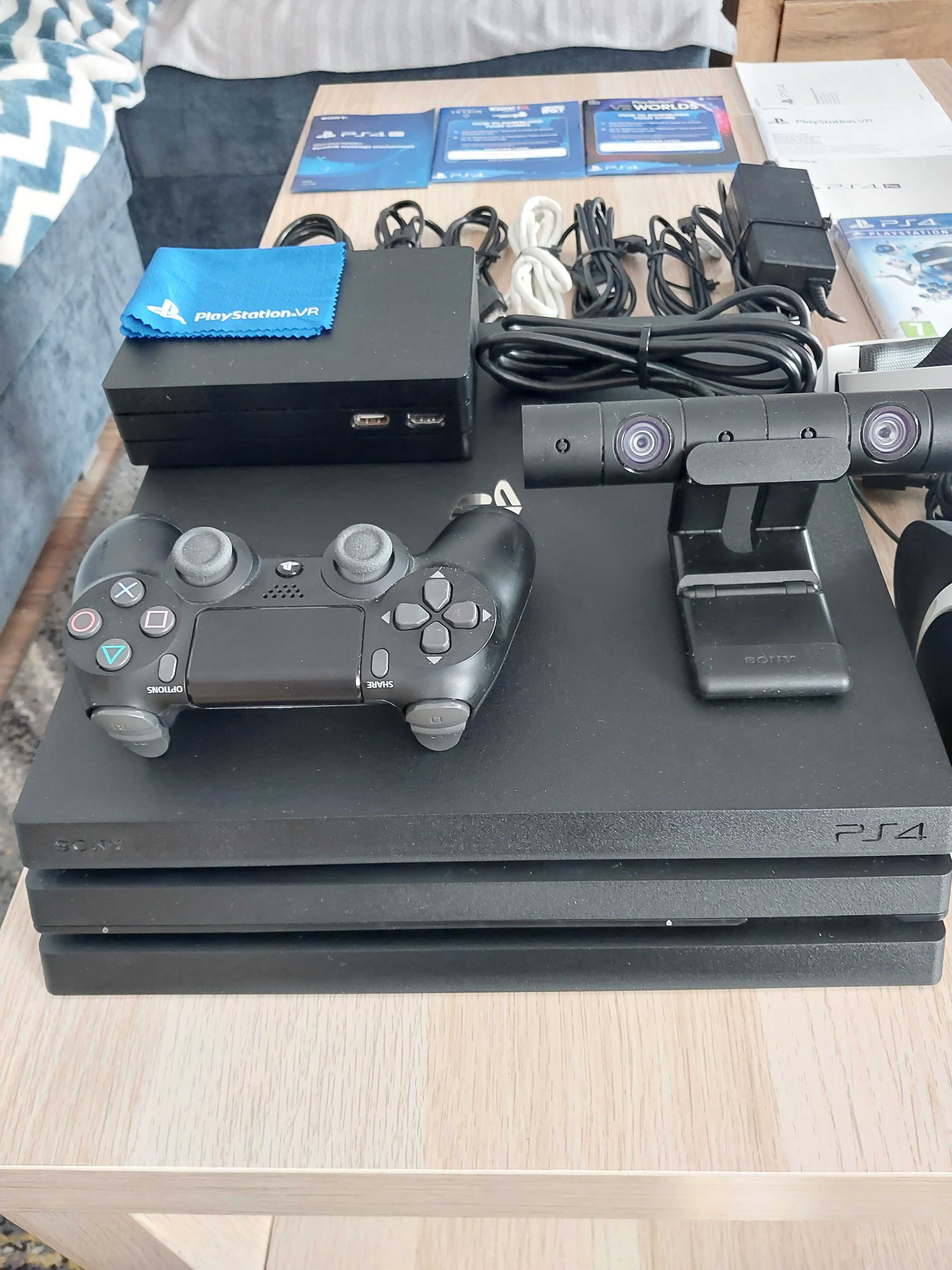Sony Play Station 4 PRO 1 TB+Play Station VR