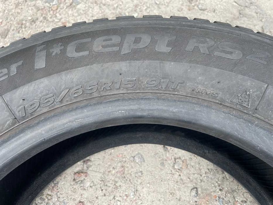 195/65r15 91T Hankook Winter I*Cept RS2 шини бу зима 2 штуки