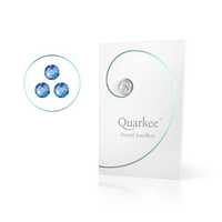 Quarkee™ Sapphire 1,8mm / 3szt. kryształki na ząb biżuteria nazębna