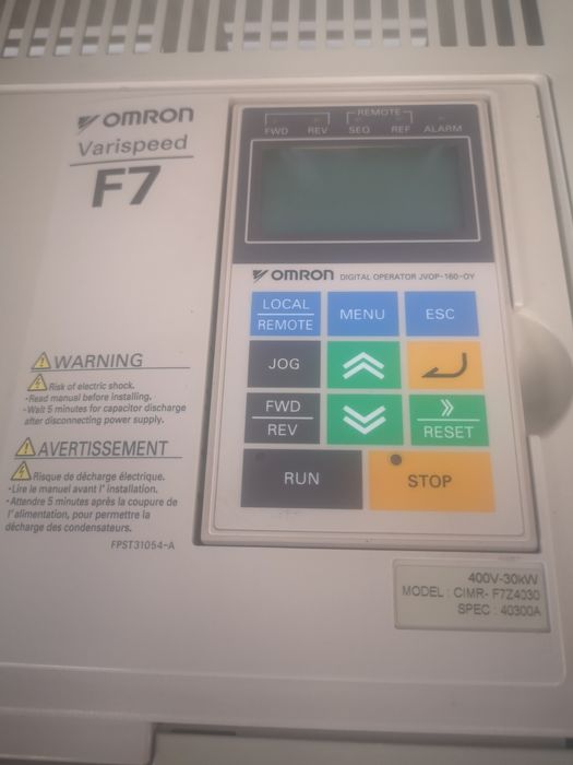 Variador inverter omron F7