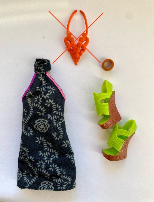 Скеліта Монстер Хай одяг, взуття та аксесуари