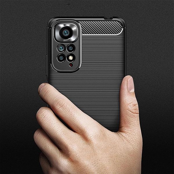 Etui Tpucarbon do Xiaomi Redmi Note 11 / 11s Black