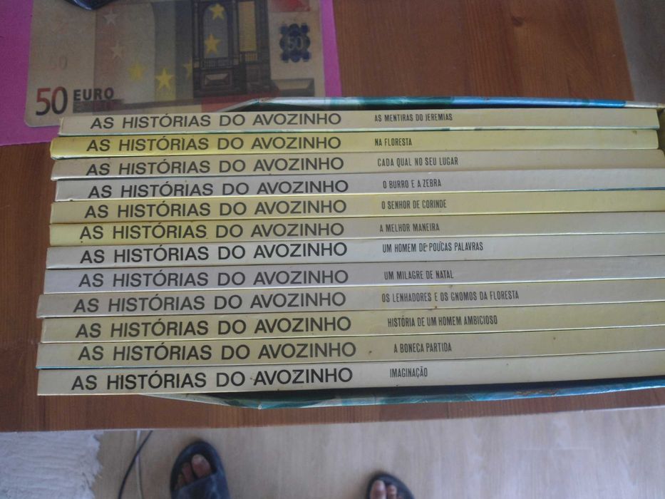 As Histórias do Avozinho - 12 livros com caixa arquivadora
