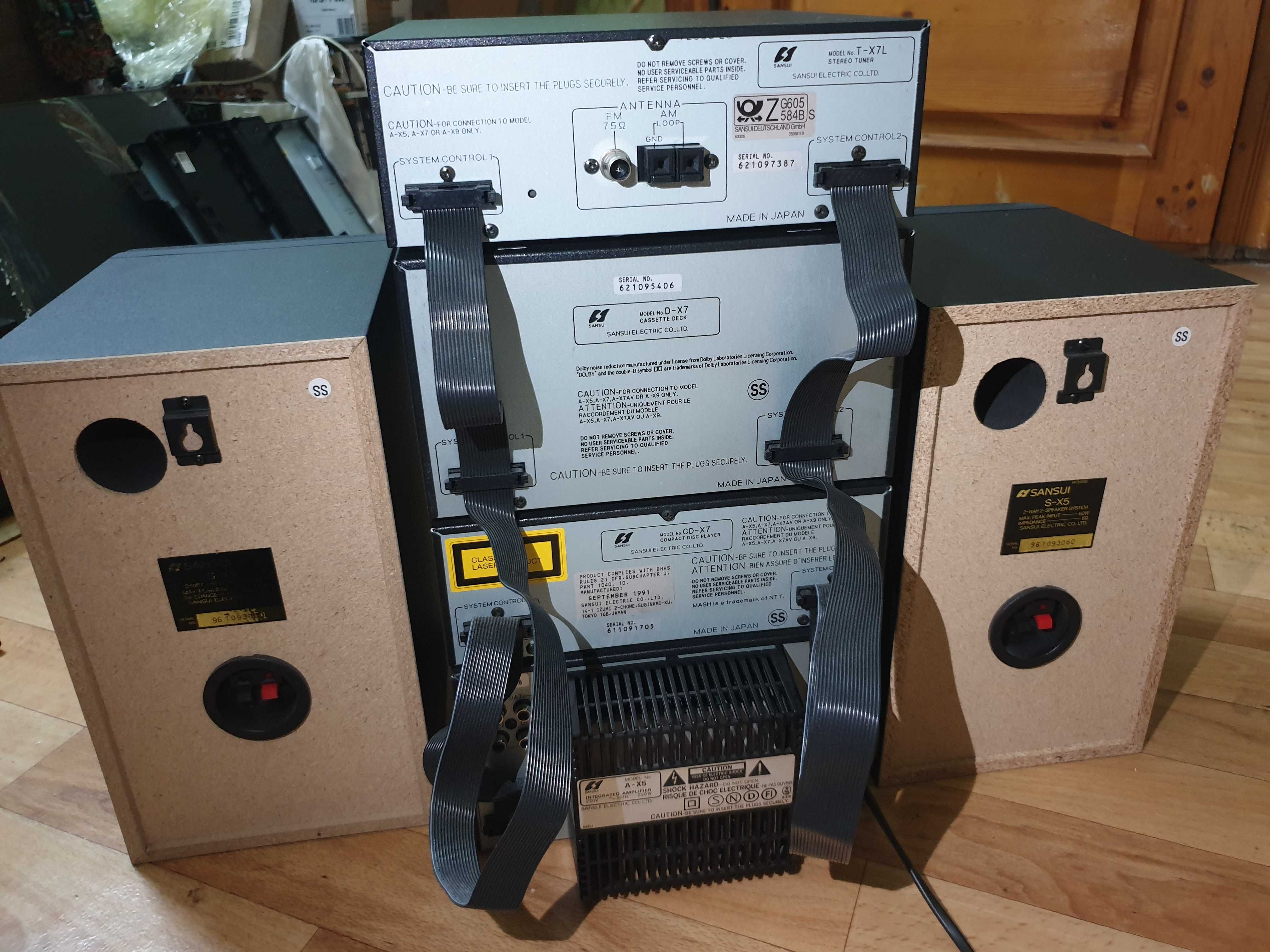 Почти новый SANSUI MC-X5L Музыкальный центр блочный Япония