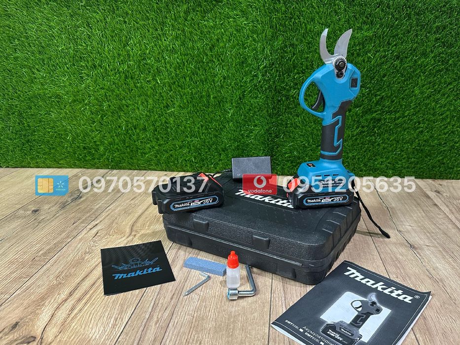 Акумуляторний Секатор Makita DMT60BL 36V 6Ah садовий лезо одностороннє