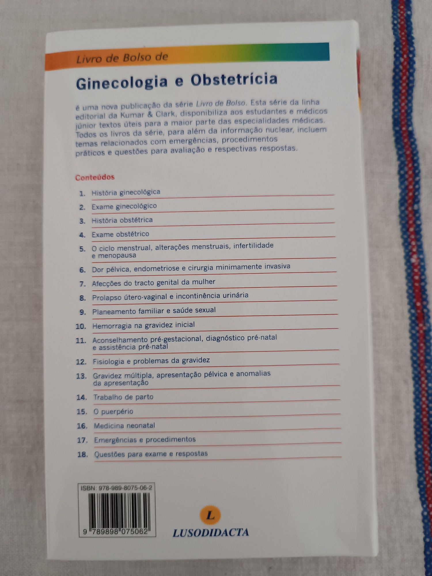 Livro "Ginecologia e Obstetrícia - Livro de Bolso"