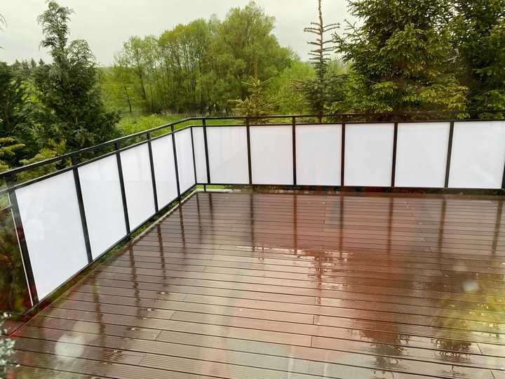 Poliwęglan lity, PLEXI w kolorze OPAL ( mleczny) - grubość 5 mm