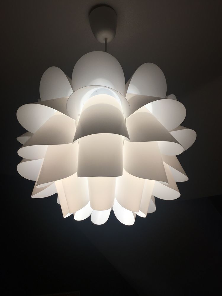 Lampa KNAPPA biała