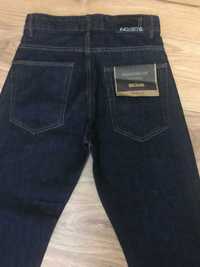 Spodnie jeans r. 28 S męskie nowe pas 74 cm