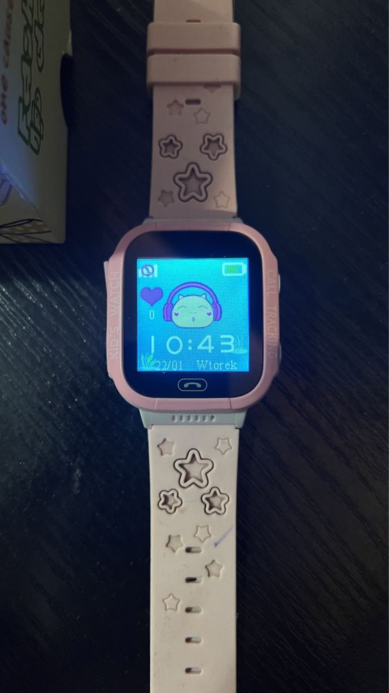 Smartwach zegarek dla dzieci lokalizator gps q12 fajny polecam