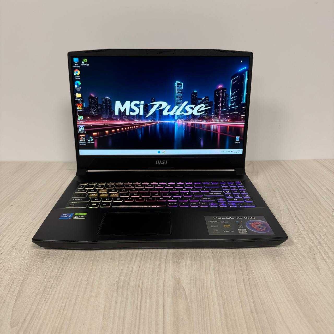 MSI Pulse 15 B13VGK 144Hz i7 13700H 16GB SSD 512GB RTX 4070