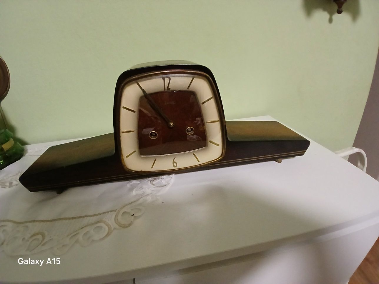 Zegar kominkowy niemcy antyk kolekcjonerski vintage #anytk
