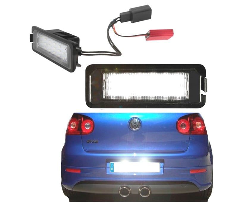 LUZ DE MATRICULA LED PARA VOLKSWAGEN VW GOLF V 2005-2008