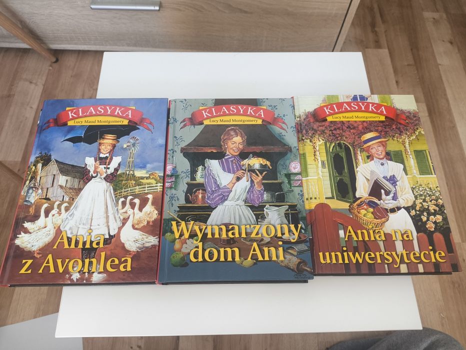 Ania z avonela, wymarzony dom Ani,Ania na uniwersytecie