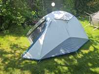 Namiot kempNamiot 2 osobowy kempingowy Quechua MH100 Fresh&Black