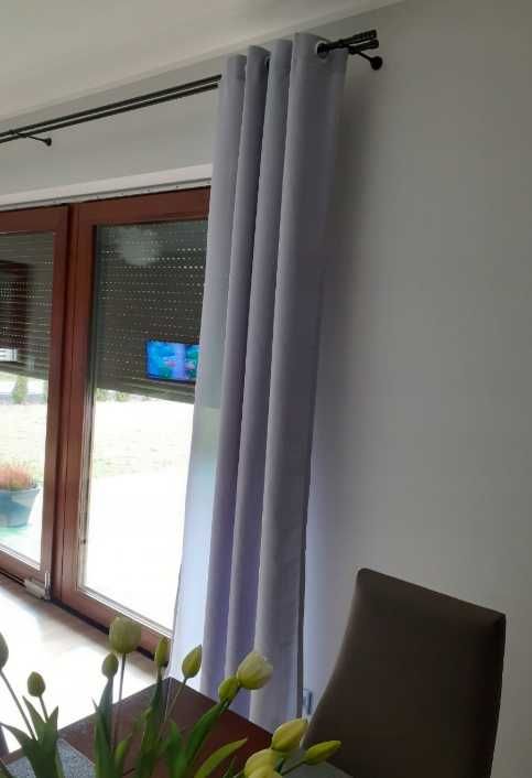 Zasłony okienne na okna 2 sztuki komplet 140x250 cm KOLORY