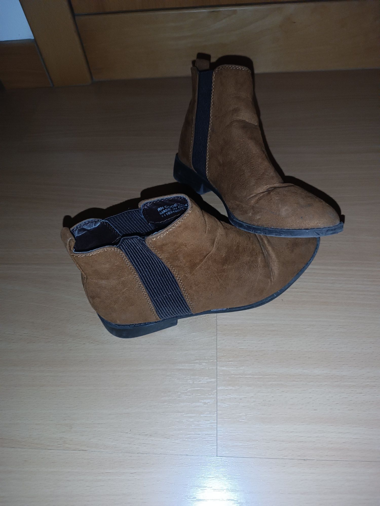 Botins Primark castanhos