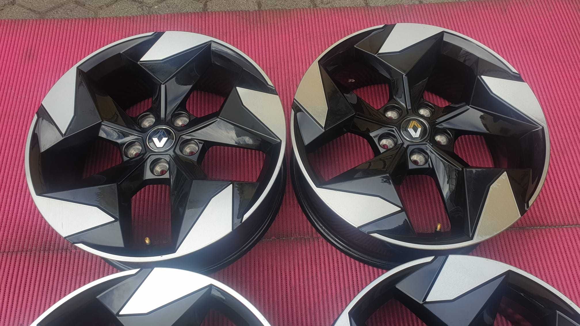 3543-Jantes 18 5x114.3 Originais Renault Captur E-Tech Hybrid
