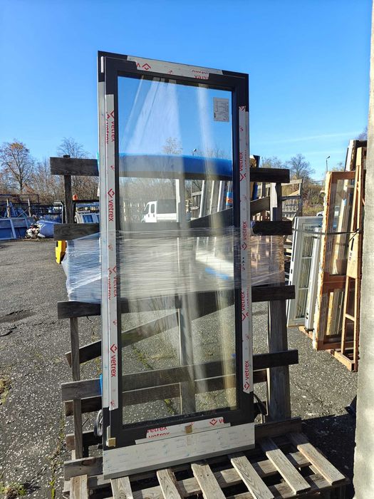 Okno balkonowe Vetrex LumUp (Veka) antracyt