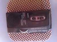 Gravador Sanyo 5699 com mini cassete