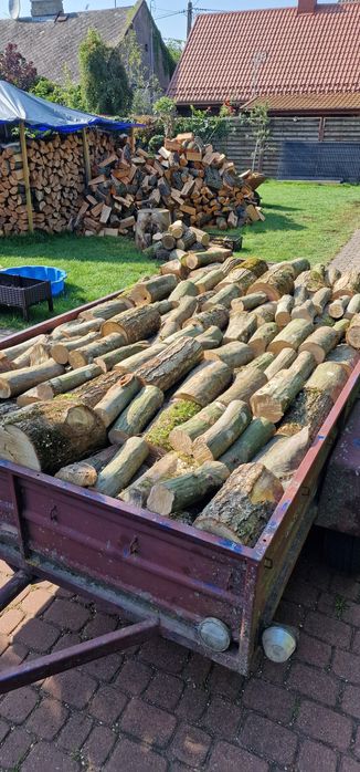 Drewno Opałowe Dab Grab Drzewo. Kominek. Ukladane. Opał. Dowioze.