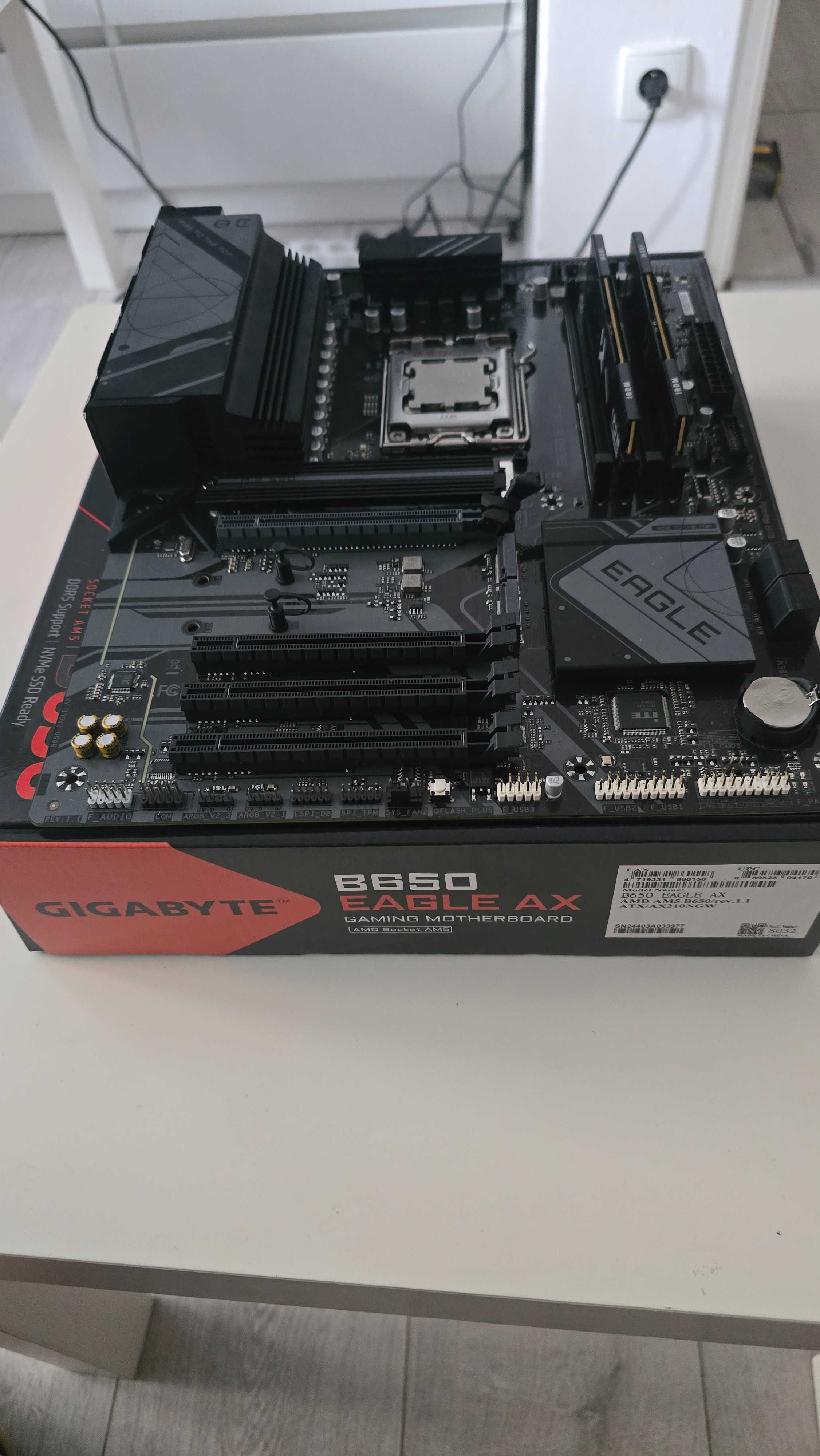 Zestaw płyta główna Gygabite b650 wifi ryzen 7 7700x ddr5 Gwarancja