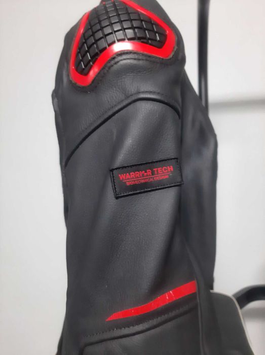 Blusão motard SPIDI em pele práticamente novo