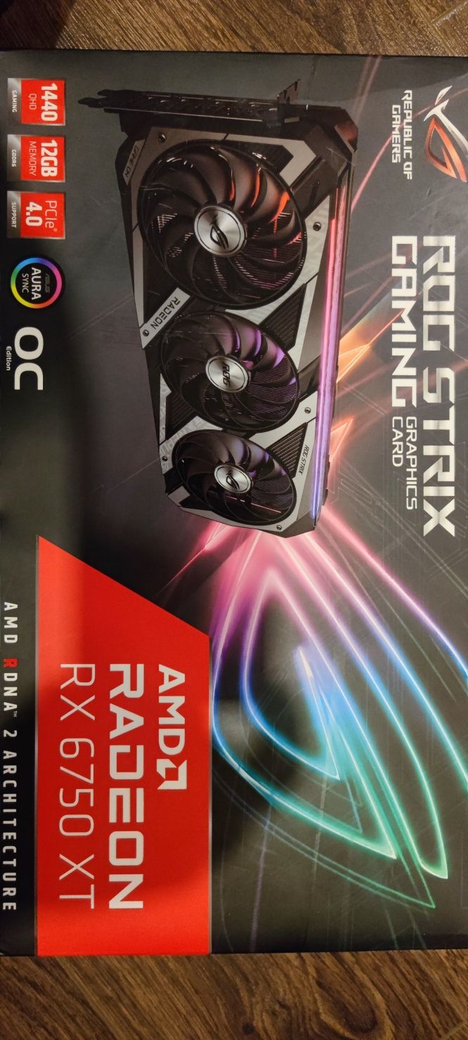 Asus rx6750xt rog strix 12gb