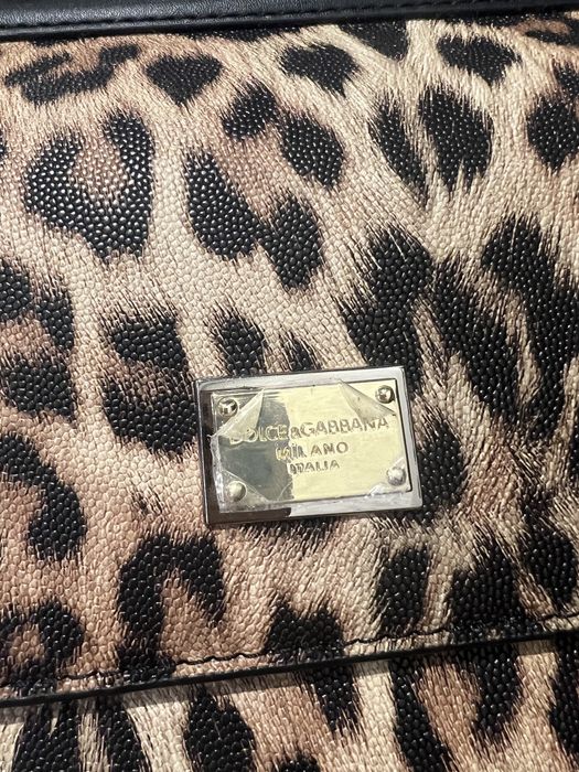 Сумка Dolce&Gabbana леопард