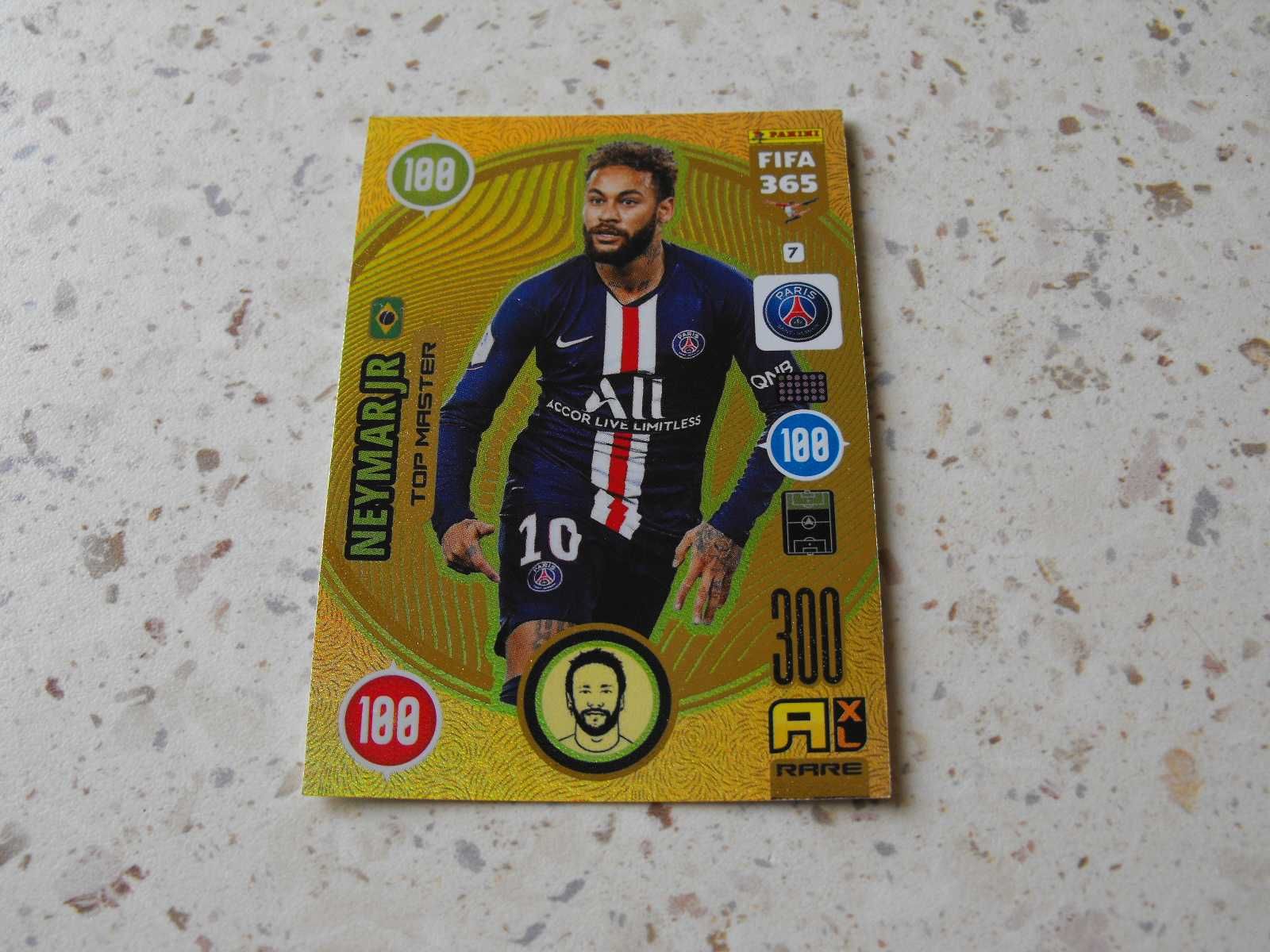 Karta RARE TOP MASTER nr.7 FIFA 365 v 2021, NEYMAR JR