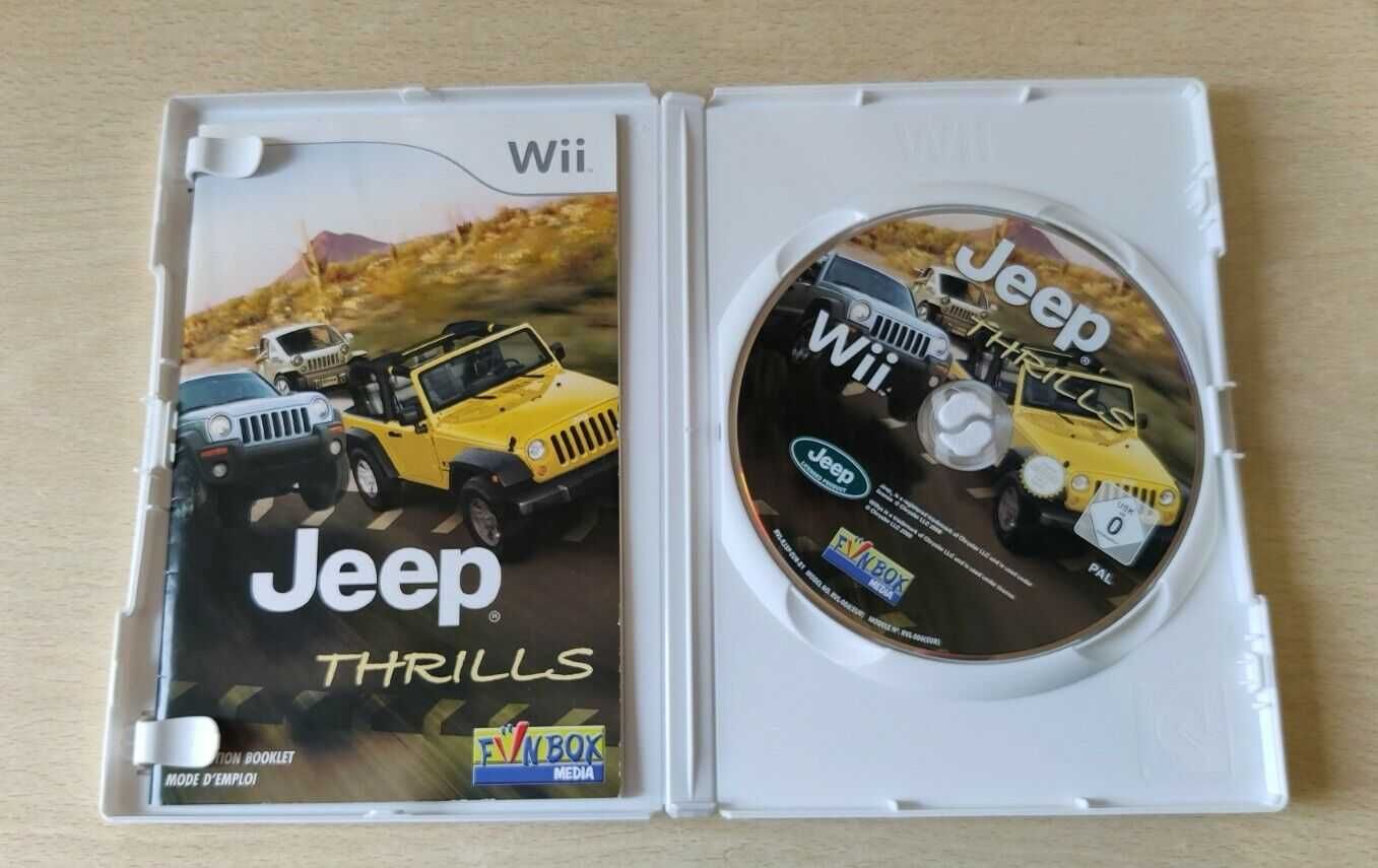 Wii - Jogo Jeep Thrills