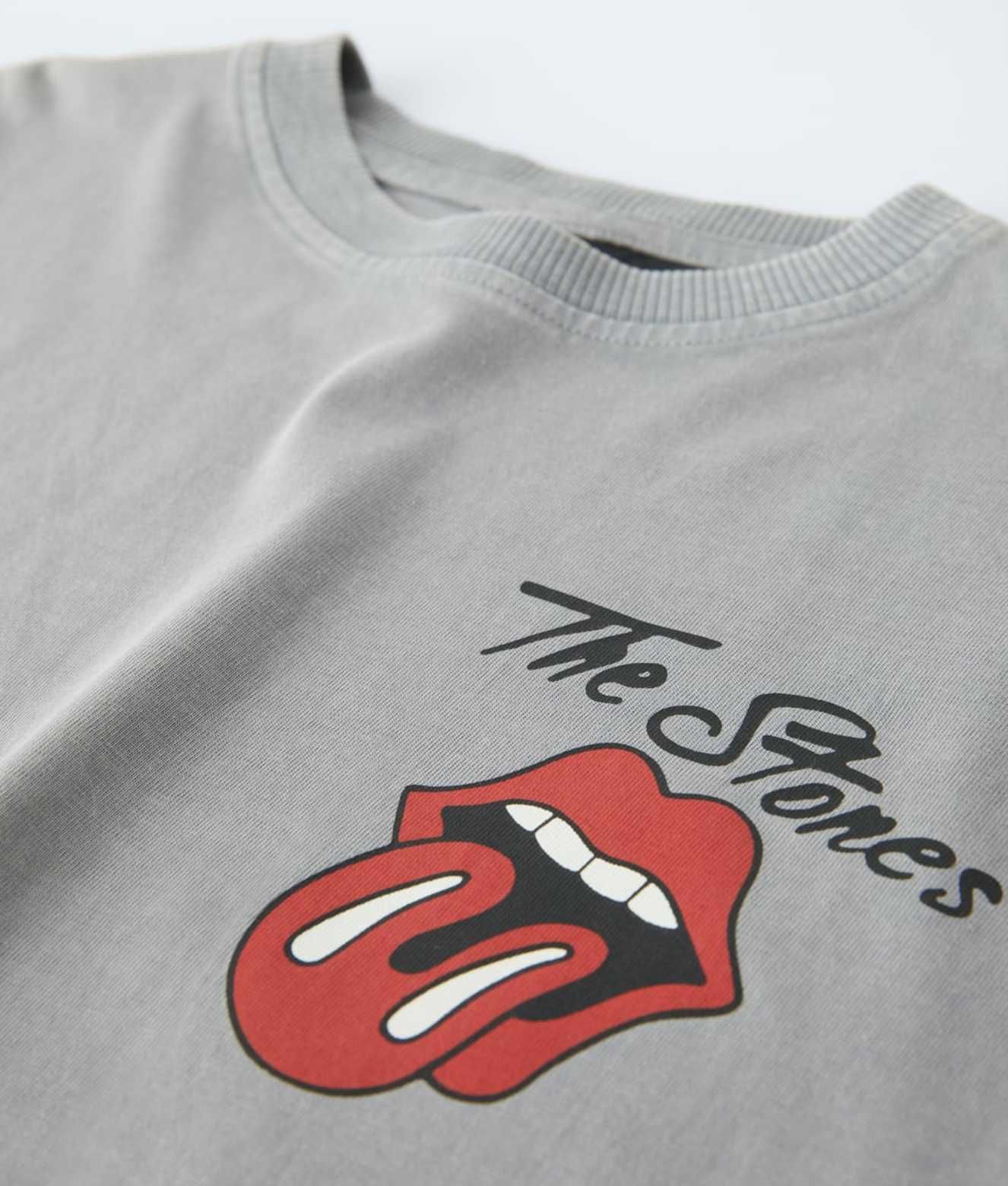 Zara nowa koszulka bluzka The Rolling Stones 9 10 lat