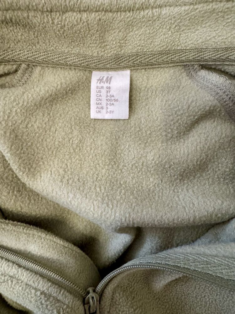 Флісовий костюм дитячий h&m р.98