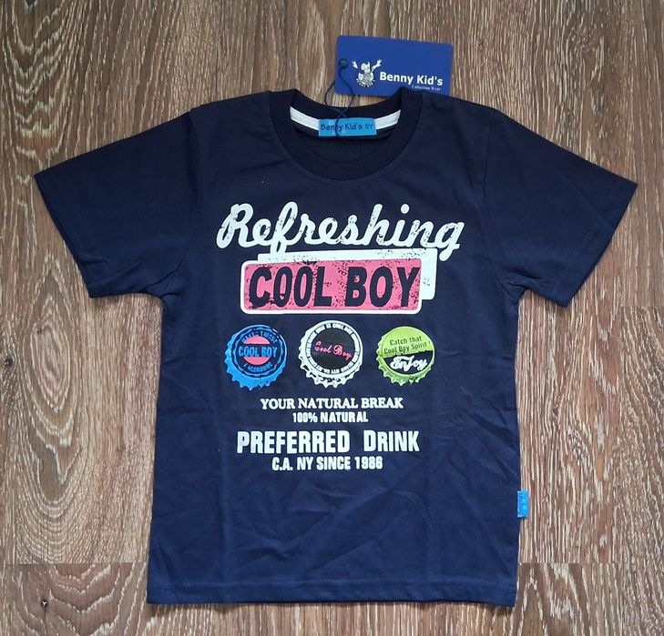 NOWY t-shirt bluzka Benny Kids 8 lat