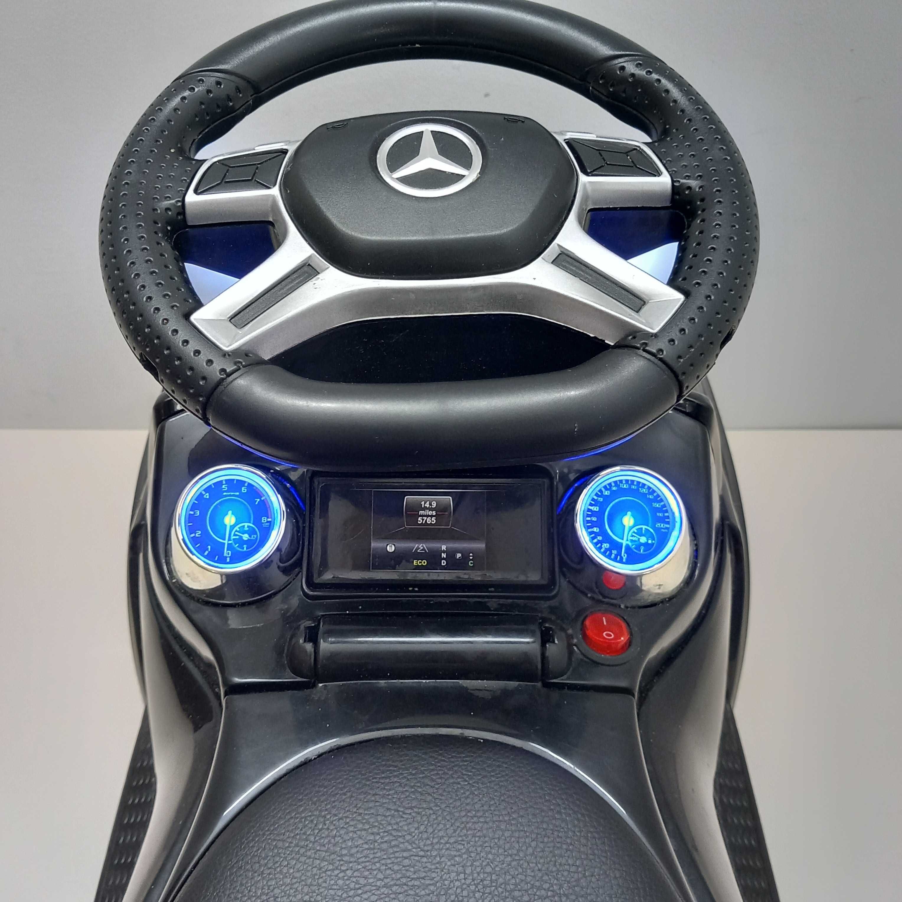 Jamara Jeździk Mercedes GL63AMG black pchacz P2