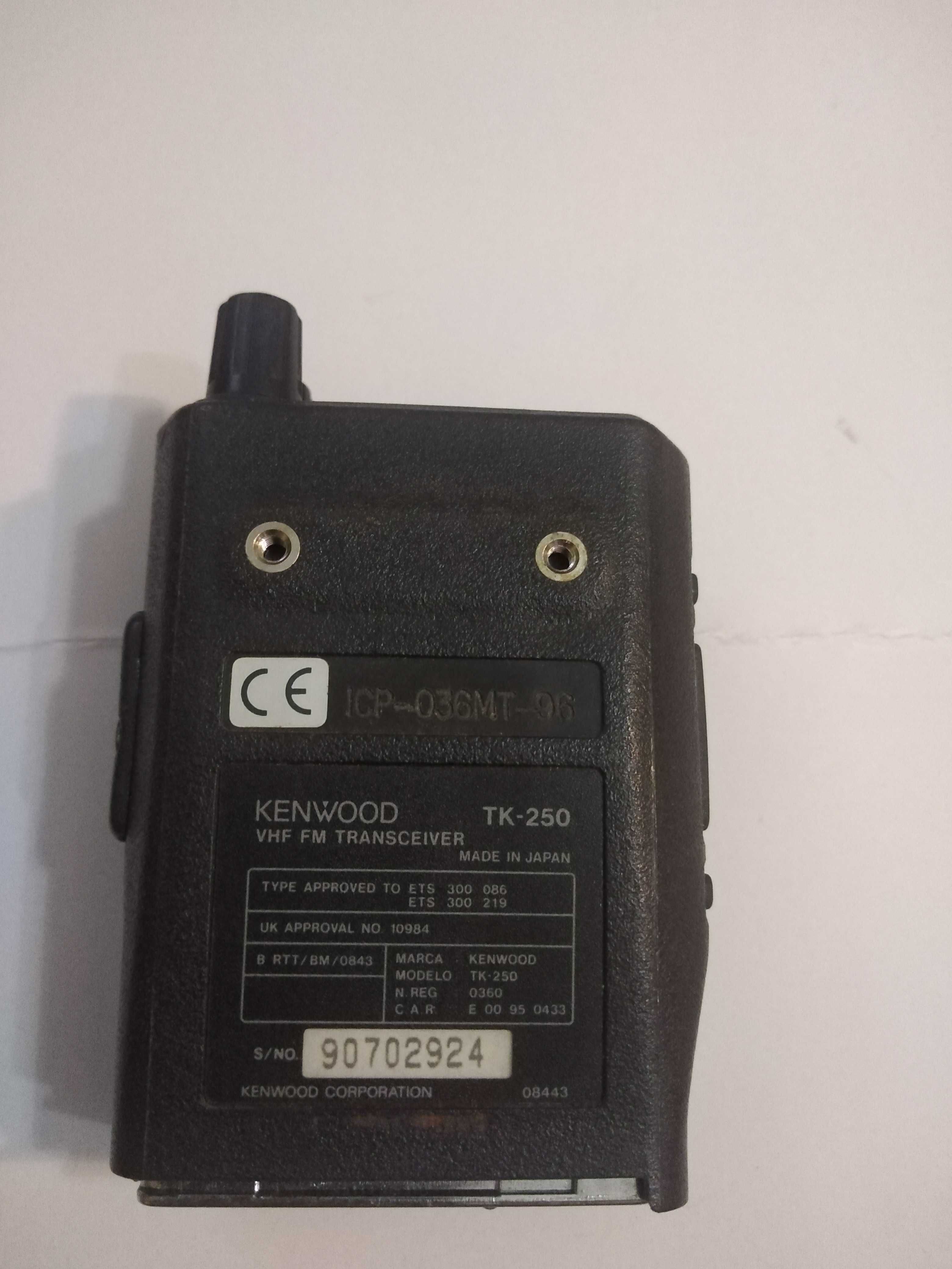 Kenwood tk-250 vhf