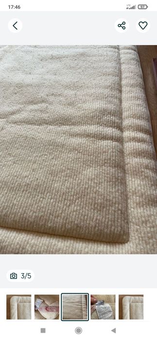 Podkład/ Materac wełniany