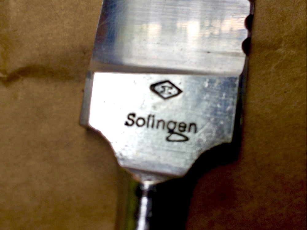 Немецкий шкуросъемный нож «Скиннер», Золинген