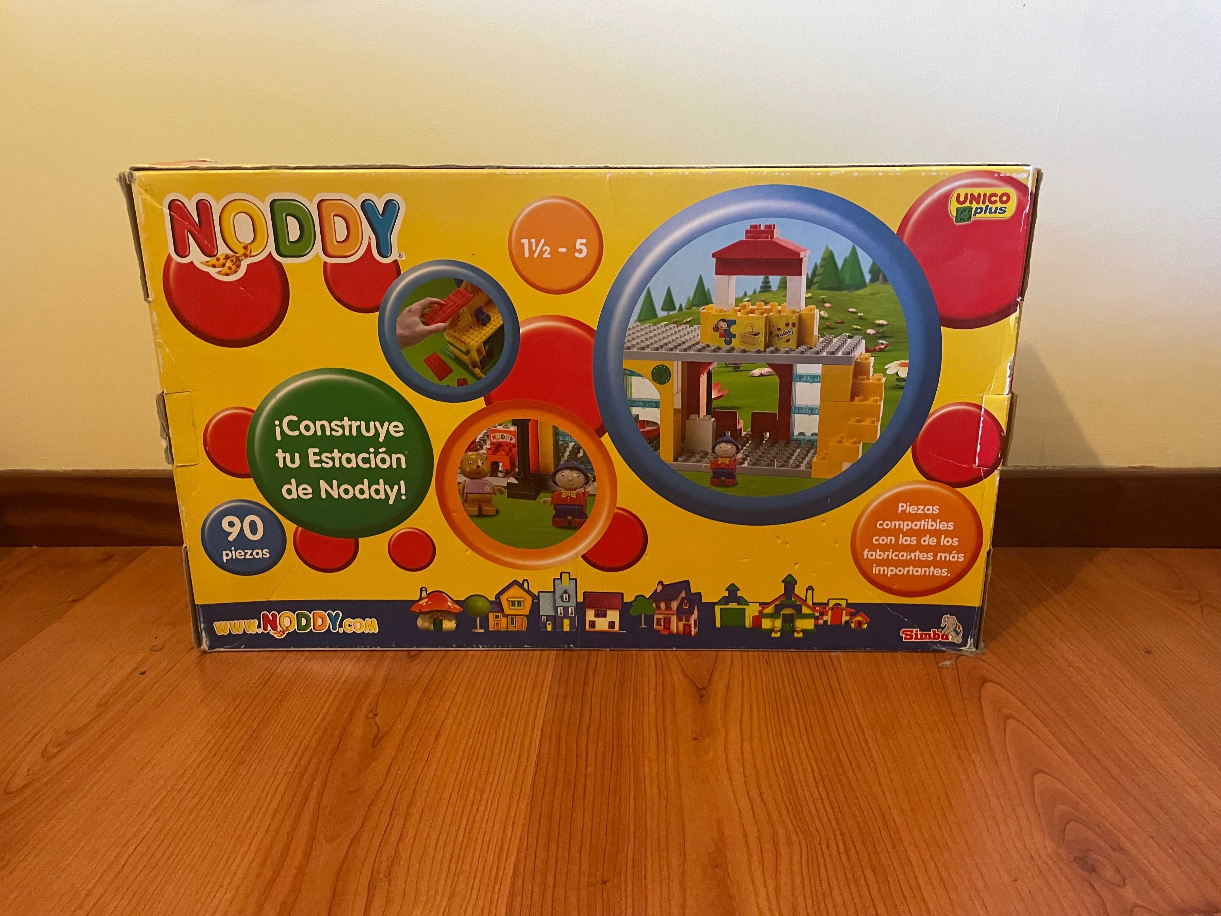 Bloco de construção estação do Noddy com todas as peças originais .