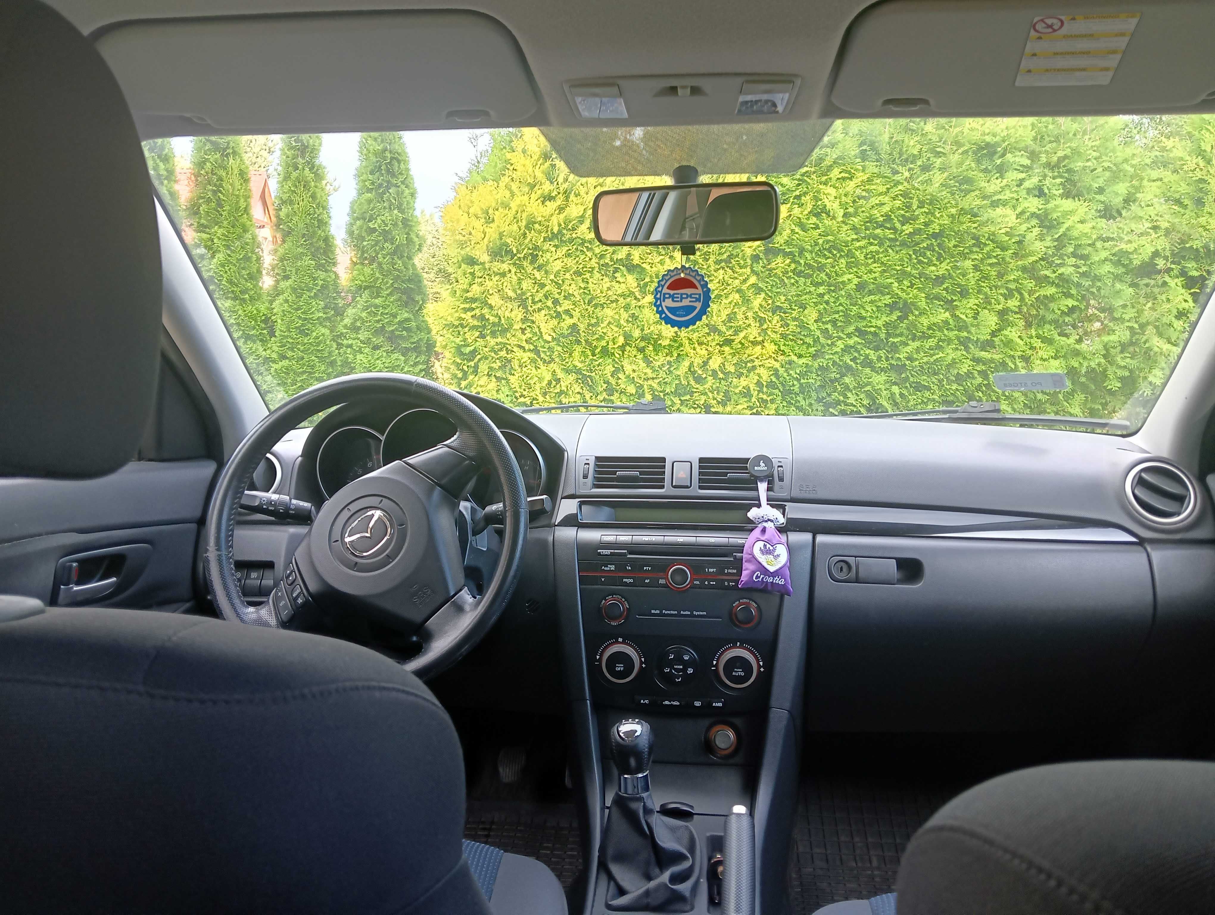 Mazda 3, 2005 rok, 1,6 benzyna