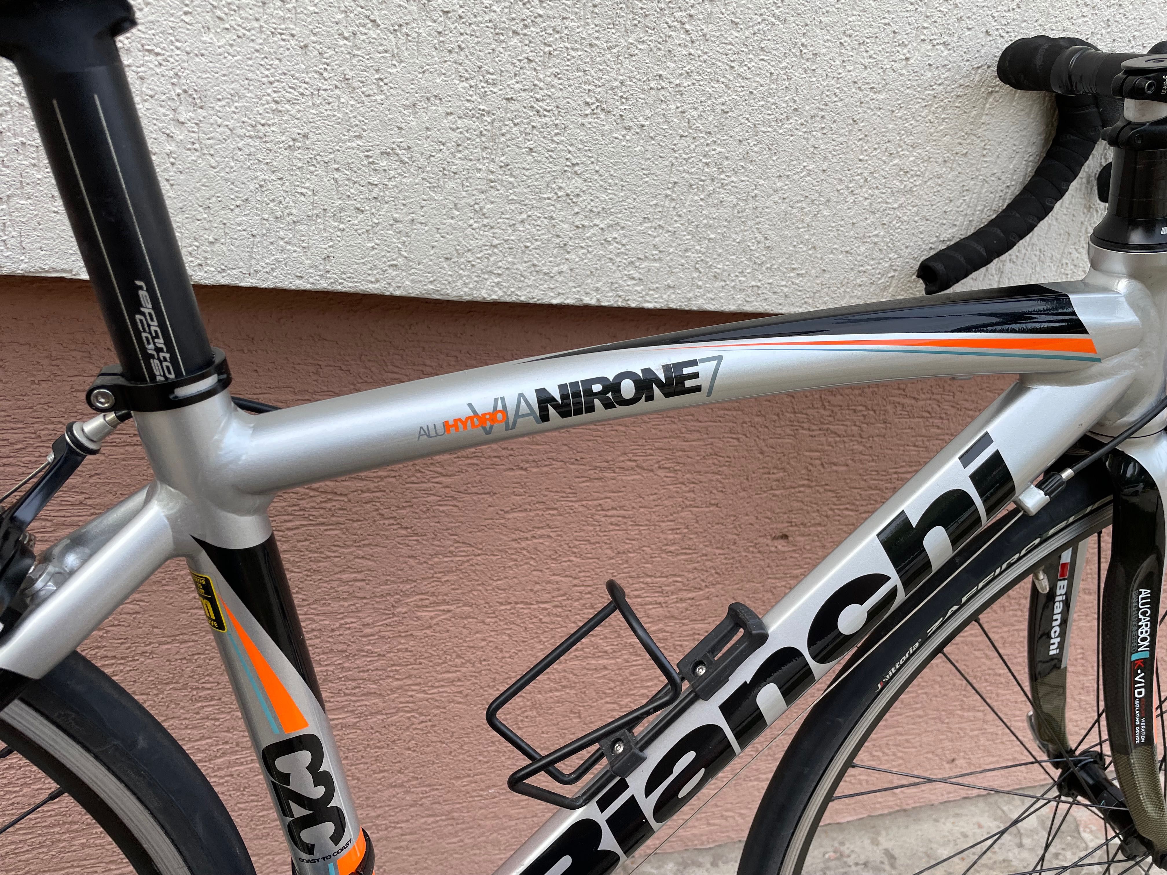 Rower szosowy Bianchi Via Nirone, rozmiar XS, Campagnolo