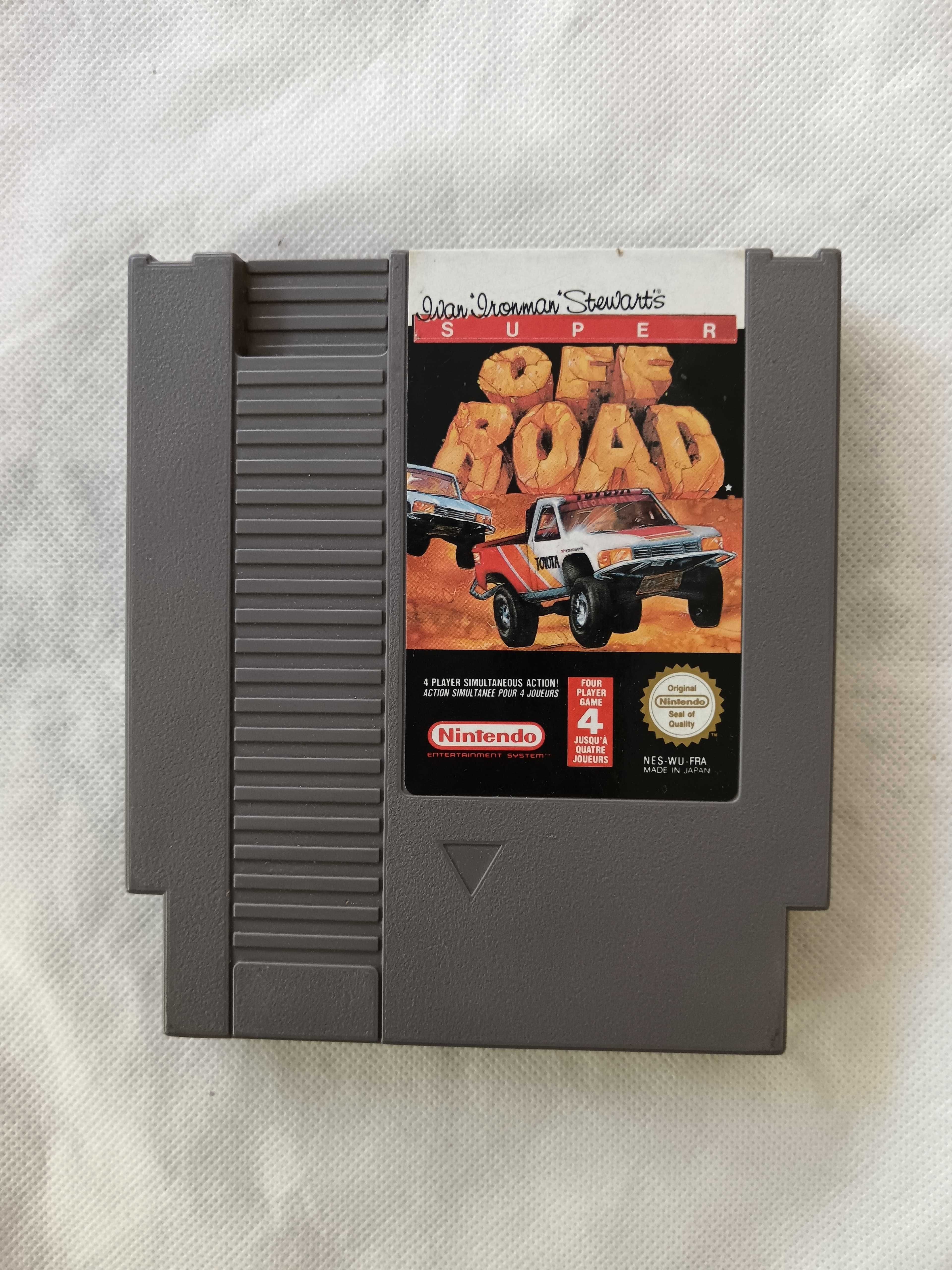 Super Off Road [NES, 1990] Loose With Nintendo Cover - Authentic