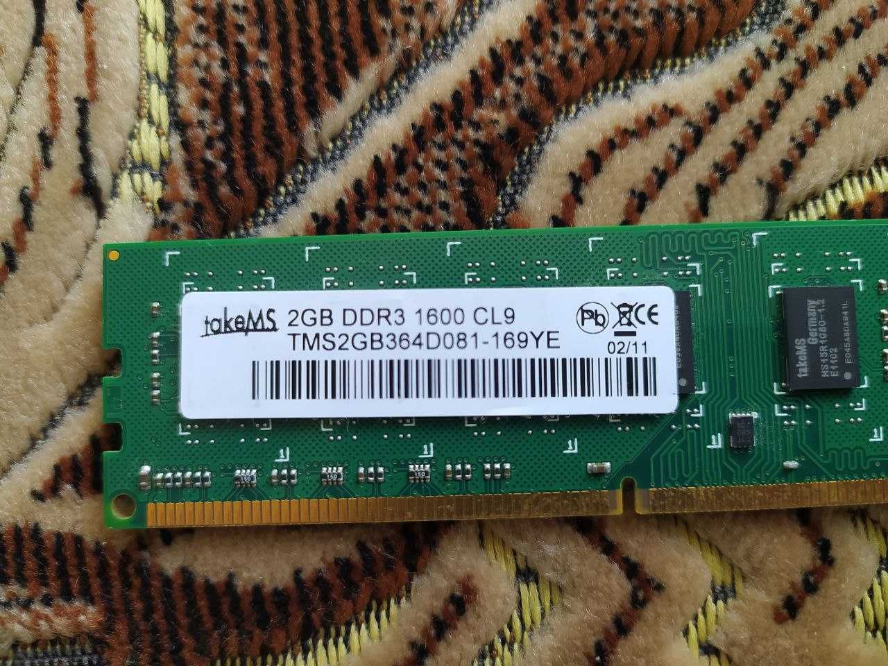 Оперативная память TakeMS 2Gb DDR3 1600MHz 2048MB