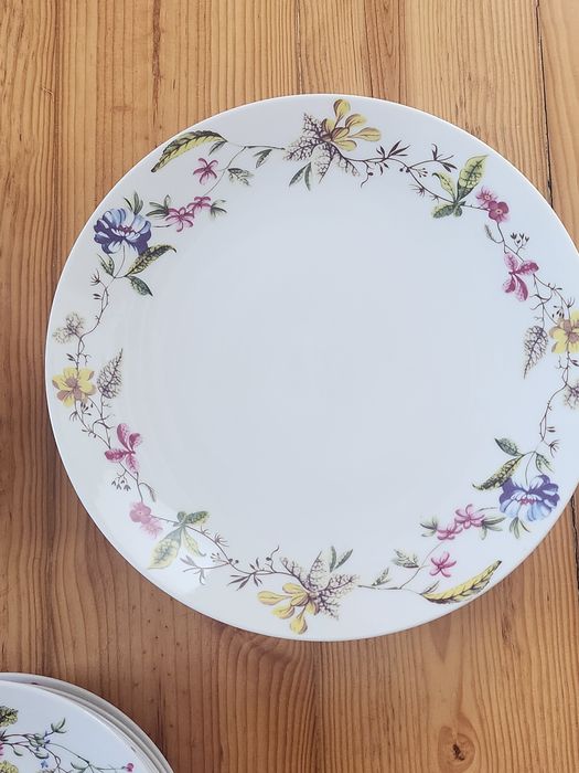 Conjunto loiça florido para 6 (18 pratos), Zara Home