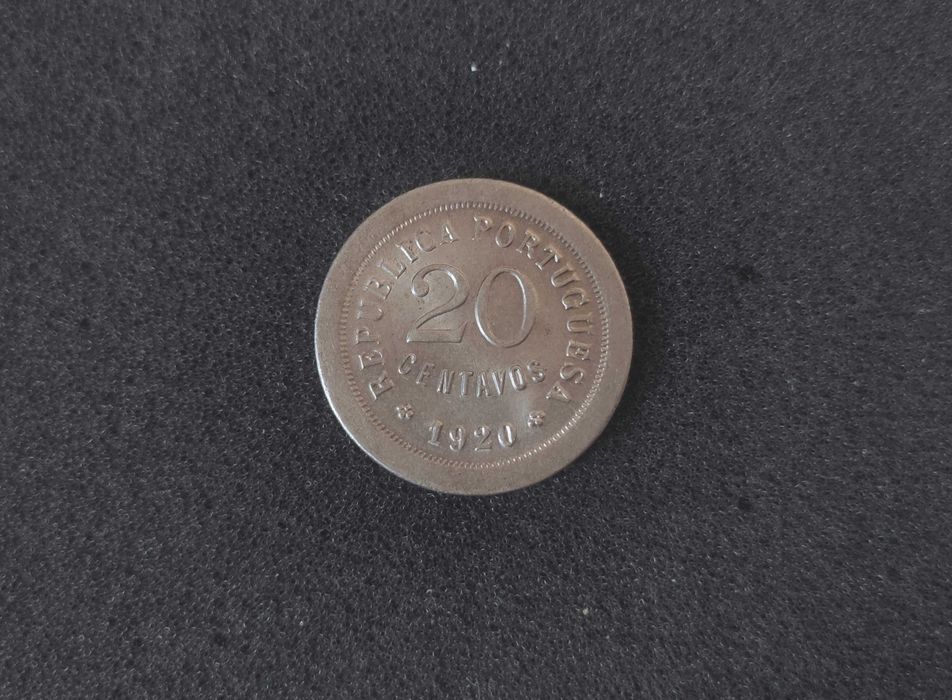 Moeda 20 Centavos 1920 - SOBERBA