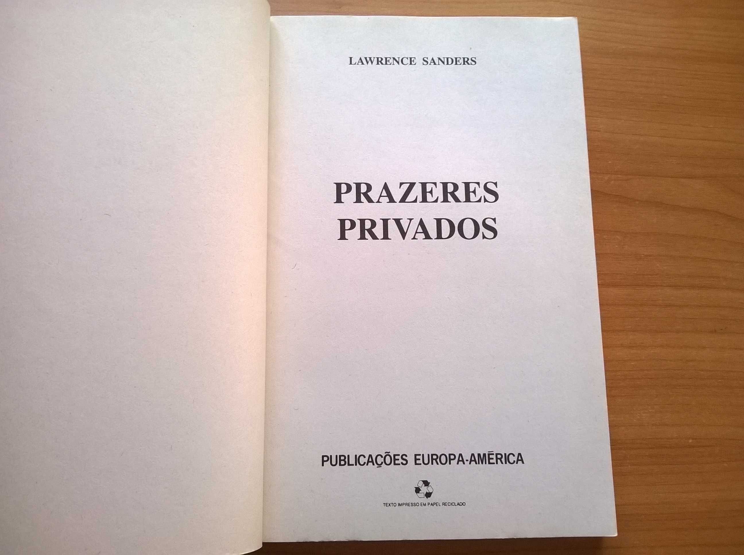 Prazeres Privados - Lawrence Sanders