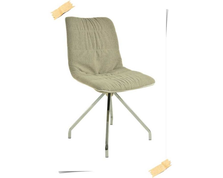 Krzesło Hiro nogi chrom obrót 360